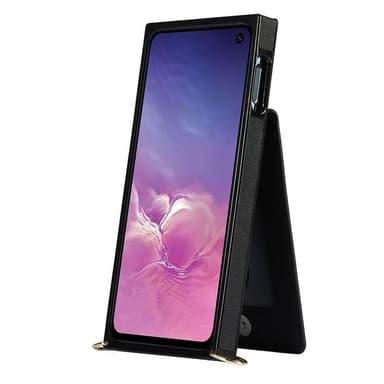 Zipper halskæde etui Samsung Galaxy S10e - Sort