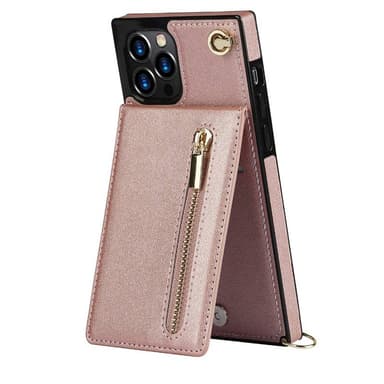 Zipper halskæde etui Apple iPhone 12 Pro Max - Rose