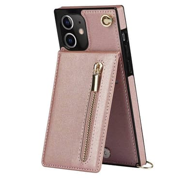 Zipper halskæde etui Apple iPhone 12 Mini - Rose