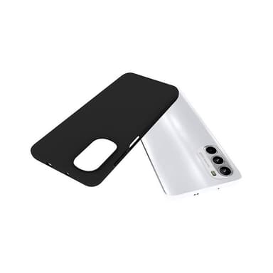 Silikone cover Motorola Moto G52 - Sort