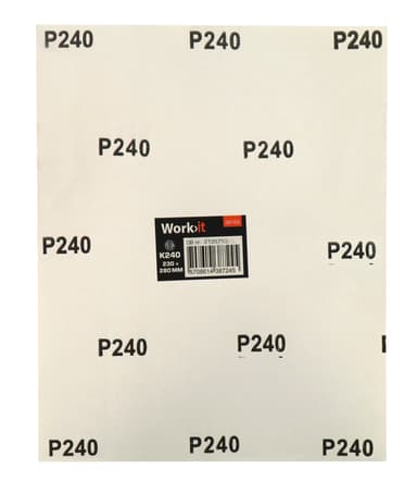 Work>it® sandpapir 230×280 mm K240