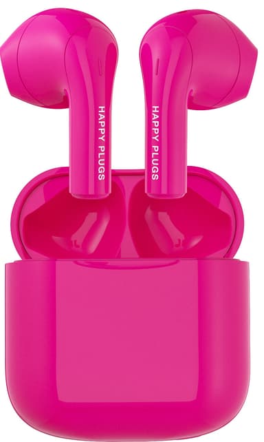 Happy Plugs Joy True Wireless in-ear høretelefoner (cerise)