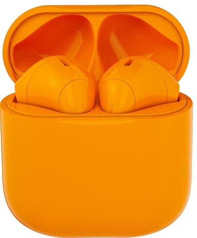 Happy Plugs Joy True Wireless in-ear høretelefoner (orange)