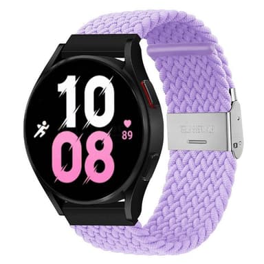 Flettet Elastik Armbånd Samsung Galaxy Watch 5 (40mm) - lightpurple
