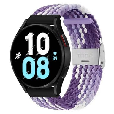 Flettet Elastik Armbånd Samsung Galaxy Watch 5 (44mm) - gradientpurpl