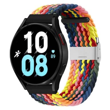 Flettet Elastik Armbånd Samsung Galaxy Watch 5 (44mm) - rainbow