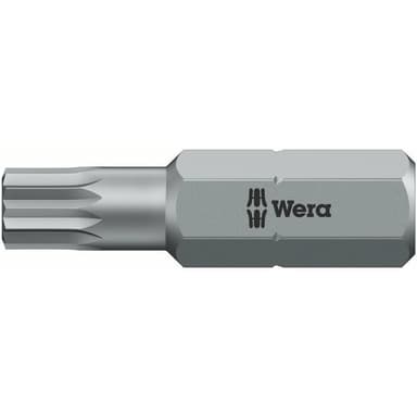 Wera 860/1 XZN M8 x 25 Multi-tand-bit M8 Værktøjsstål
