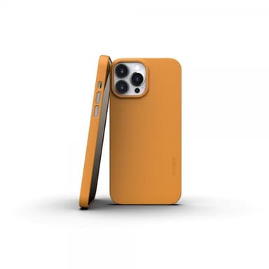 Nudient iPhone 13 Pro Max Cover Thin Case V3 MagSafe Saffron Yellow
