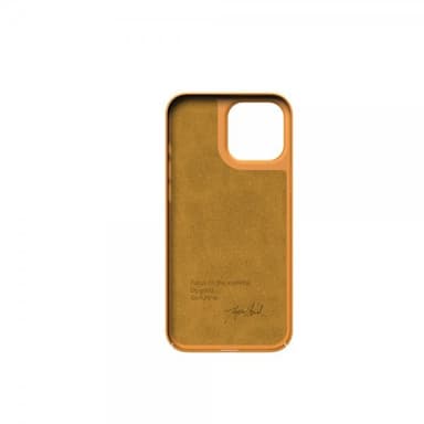 Nudient iPhone 13 Pro Max Cover Thin Case V3 MagSafe Saffron Yellow