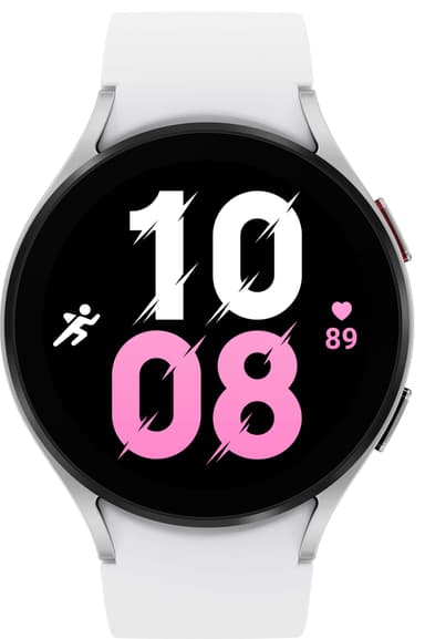 Samsung Galaxy Watch5 44 mm LTE smartwatch (sølv)