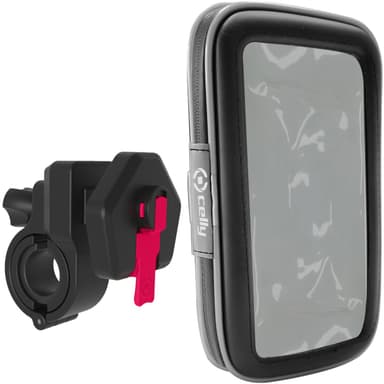 Snap Ultratålig cykelhållare med väska IPX6