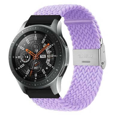 Flettet Elastik Armbånd Samsung Galaxy Watch 46mm - lightpurple