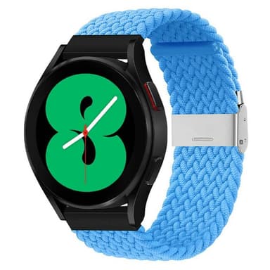 Flettet Elastik Armbånd Samsung Galaxy Watch 4 (44mm) - skyblue