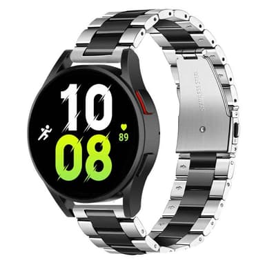 Armbånd Rustfrit stål Samsung Galaxy Watch 5 (44mm) - Sølv/sort