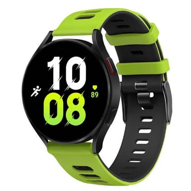 Twin Sport Armband Samsung Galaxy Watch 5 (44mm)- Lime/sort