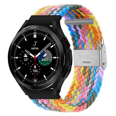 Flettet Elastik Armbånd Samsung Galaxy Watch 4 Classic (42mm) - light