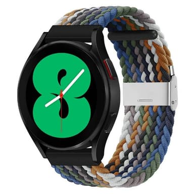 Flettet Elastik Armbånd Samsung Galaxy Watch 4 (44mm) - cowboy