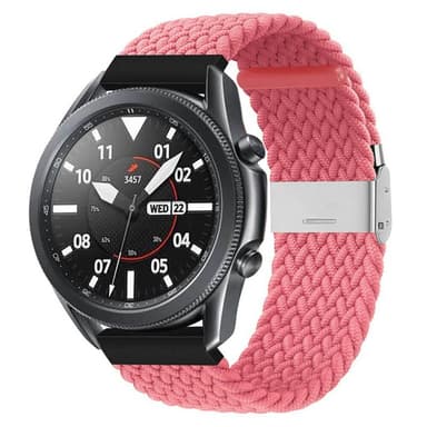 Flettet Elastik Armbånd Samsung Galaxy Watch 3 (45mm) - Abrikos