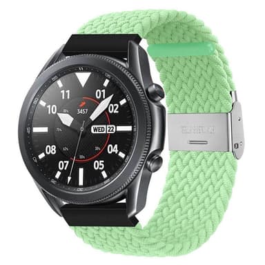 Flettet Elastik Armbånd Samsung Galaxy Watch 3 (41mm) - pistachio