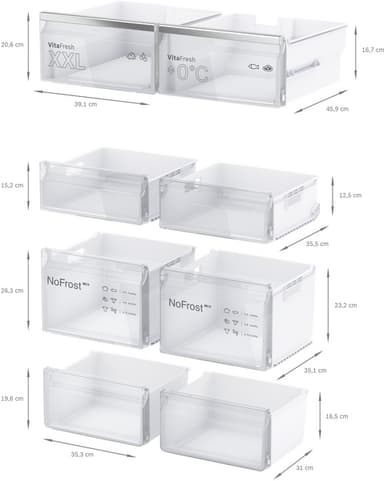 Bosch Serie 4 French Door  KFN96APEA (inox-easyclean)