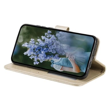 SKALO Motorola Moto G52 Mandala Flip Cover - Guld