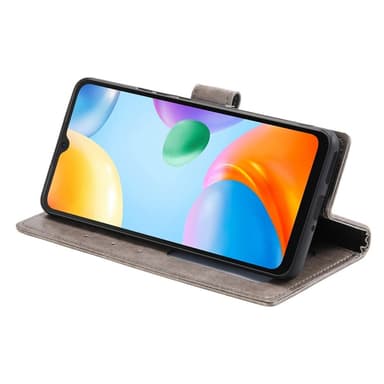 SKALO Xiaomi Redmi 10C Mandala Flip Cover - Grå