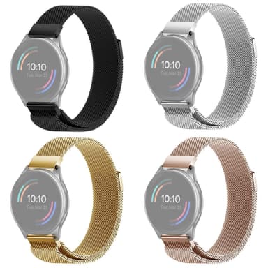 SKALO Milanese Loop til OnePlus Watch - Rosa guld