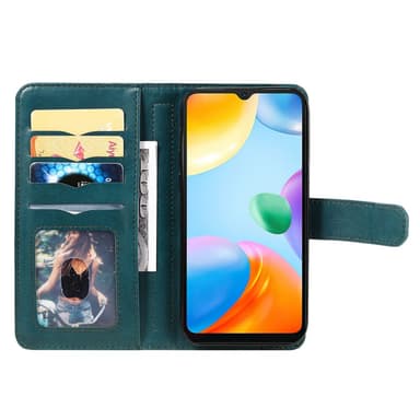 SKALO Xiaomi Redmi 10C 10-RUM Flip Cover - Grøn