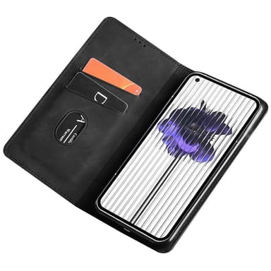 SKALO Nothing Phone (1) Slim Premium Flip Cover - Sort