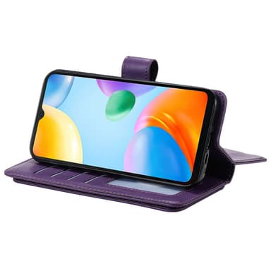 SKALO Xiaomi Redmi 10C 10-RUM Flip Cover - Lilla