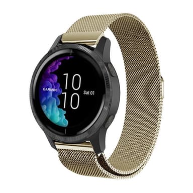 SKALO Milanese Loop til Garmin Venu 2 - Champagne