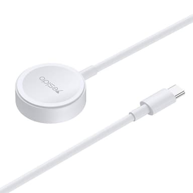 YESIDO Apple iWatch trådløs oplader Type-C-kabel Smart ur-opladningsstation