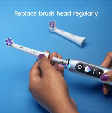 Oral-B iO Radiant White tandbørstehoveder 415671 (2 stk.)