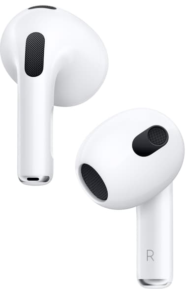 Apple AirPods 3rd gen (2022) trådløse høretelefoner med Lightning-etui
