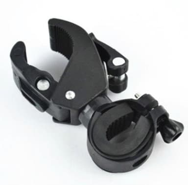 Cykel lampeholder, Sort