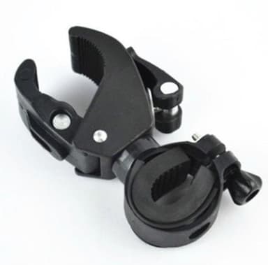 Cykel lampeholder, Sort