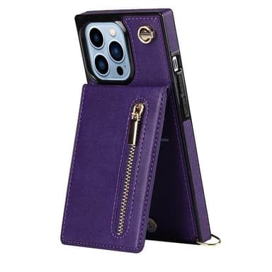 Zipper halskæde etui Apple iPhone 14 Pro Max - Lilla