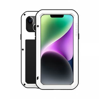 LOVE MEI Powerful til Apple iPhone 14 Plus - Hvid