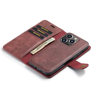 Wallet DG-Ming 2i1 Apple iPhone 14 Pro Max - Rød