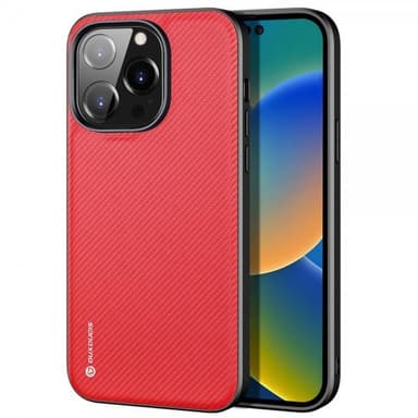DUX DUCIS iPhone 14 Pro Deksel FINO Series Rød