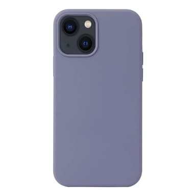 Liquid silikone cover Apple iPhone 14 - Gråblå