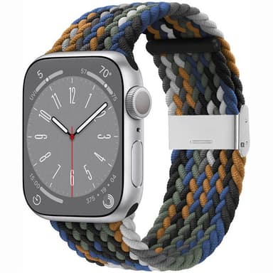 Flettet Elastik Armbånd Apple Watch 8 (41mm) - cowboy