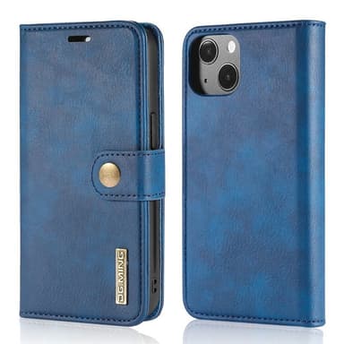 Wallet DG-Ming 2i1 Apple iPhone 14 Plus - Blå