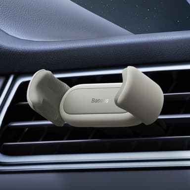 Baseus Bilhållare Steel Cannon 2 Air Outlet Car Mount Beige