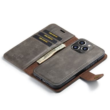 Wallet DG-Ming 2i1 Apple iPhone 14 Pro - Grå