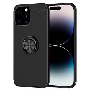 Slim Ring Cover Apple iPhone 14 Pro Max - Sort