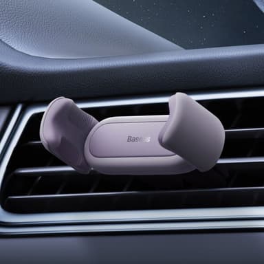 Baseus Bilhållare Steel Cannon 2 Air Outlet Car Mount Lila