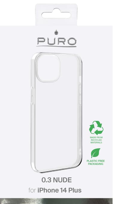 Pure iPhone 14 Plus cover (clear)