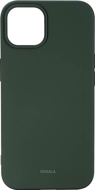Onsala Silicone cover til iPhone 14 Plus (olive green)