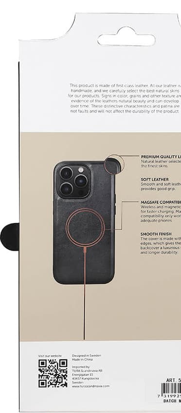 Buffalo Magseries cover til iPhone 14 Pro (sort)